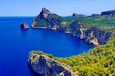 Mirado de es colomer en mallorca